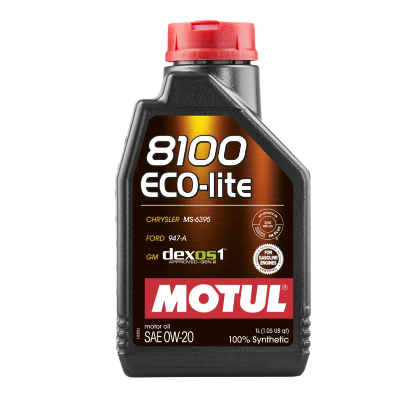 Aceite sintético Marca MOTUL 8100 Eco-Lite SAE 0W20. 1 L – Distribuidora  Miraflores