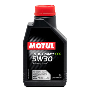 Aceite semisintético Marca MOTUL 2100 Protect Eco SAE 5W30. 1 L