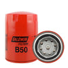 Filtro aceite sellado industrial B50, marca BALDWIN, Para ALLIS CHALMERS. Equivalencia: 51050 - P550050 - LF504