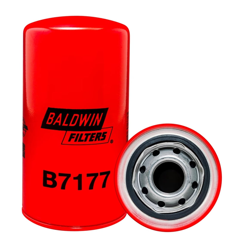 Filtro aceite hidráulico sellado B7177 marca BALDWIN, para TRACTOR FORD TW25. Equivalencias: 57182 - P550428 - LF3970