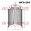 Filtro Aire Convencional Industrial WCA-502 Marca WEB, Para AUSTOF MOTOR CUMMINS. Equivalencias: 42422 - PA1849 - P182002