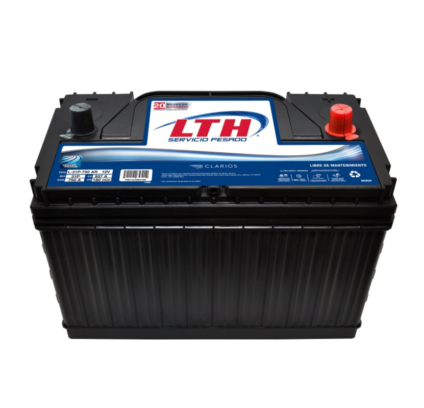 BATERIA LTH 1200 AMP 12V L-31P-750 AR. Servicio Pesado