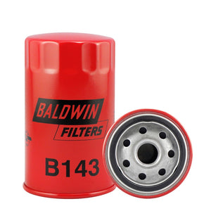 Filtro aceite automotriz B143 marca BALDWIN, para NISSAN - FIAT - VW SAVEIRO . Equivalencias: 51361 - P550227 - B295 - 15601