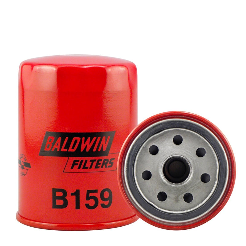 Filtro aceite automotriz B159 marca BALDWIN, para FORD FIESTA - FOCUS - FIAT. Equivalencias: 51034 - ML2004 - W6022