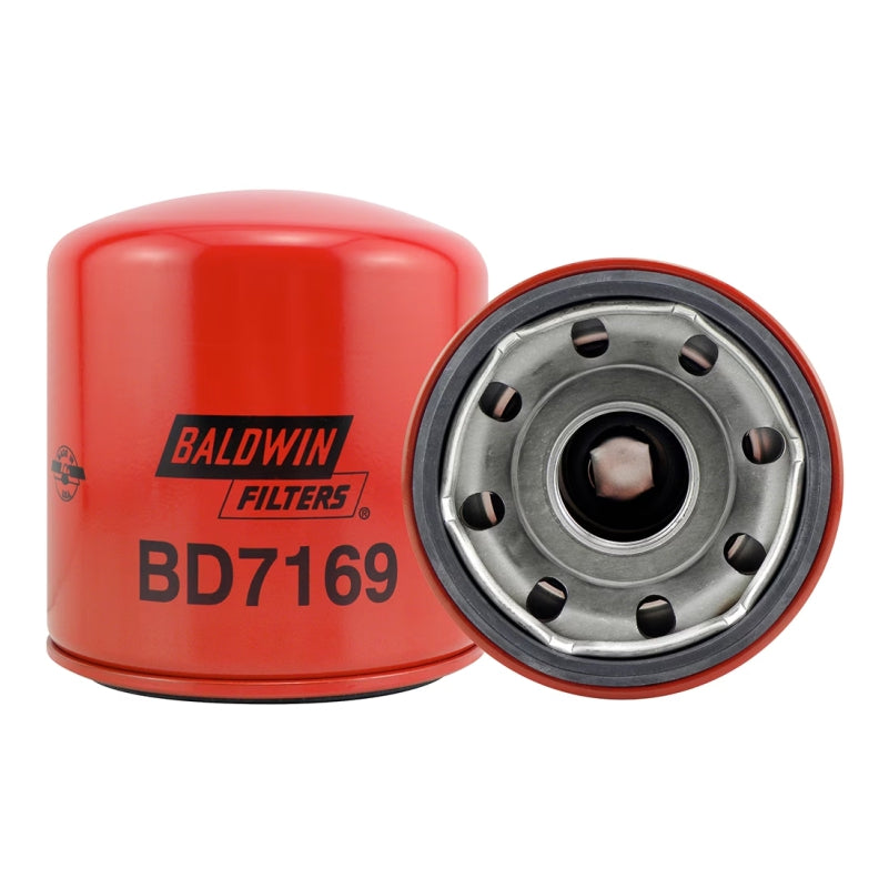 Filtro aceite sellado industrial BD7169 marca BALDWIN, Para DOBLE FILTRADO MOTOR ISUZU. Equivalencia: 57521