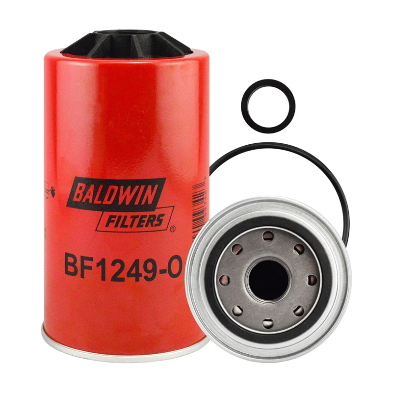 Filtro combustible sellado industrial BF1249-O separador de agua con visor, marca BALDWIN. Equivalencias: 33242 - FS1242 - P551000