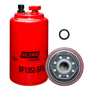 Filtro combustible sellado industrial BF1352-SPS trampa de agua con sensor. marca BALDWIN.