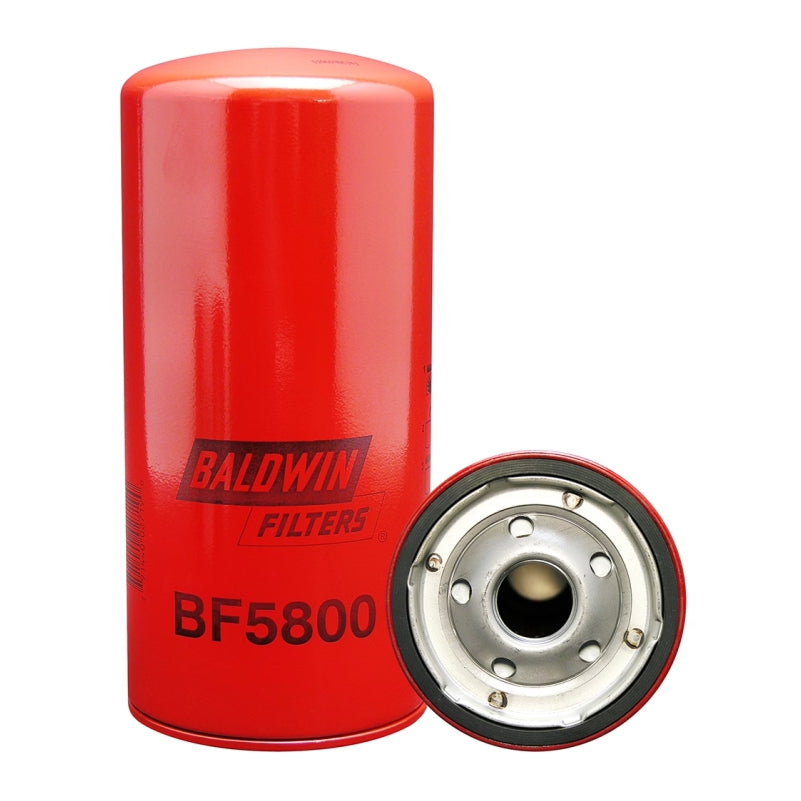 Filtro combustible sellado industrial BF5800 primario marca BALDWIN. Equivalencias: 33118 FF5207 - P556915