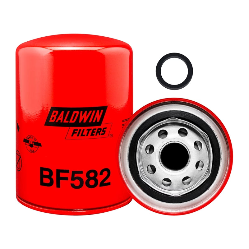 Filtro combustible sellado industrial BF582 secundario marca BALDWIN. Equivalencias: 33354 - P551127 - FF201