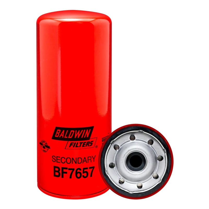 Filtro combustible sellado industrial BF7657 secundario marca BALDWIN, para MACK MOTOR. Equivalencias: P554471 - FF5382 - 33587