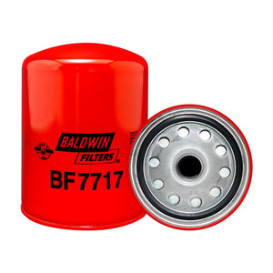 Filtro combustible sellado industrial BF7717 trampa agua marca BALDWIN, para JOHN DEERE. Equivalencias: RE502204 - RE506428