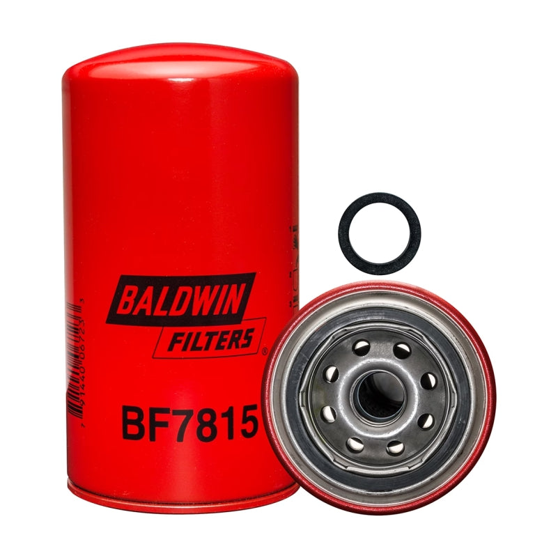 Filtro combustible sellado industrial BF7815 marca BALDWIN, para CUMMINS. Equivalencias: 33697 - 33336 - P550774