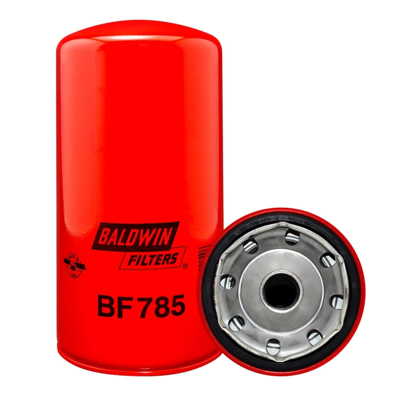 Filtro combustible sellado industrial BF785 marca BALDWIN, para CATERPILLAR. Equivalencias: 3I227 - FF5037 - 33959