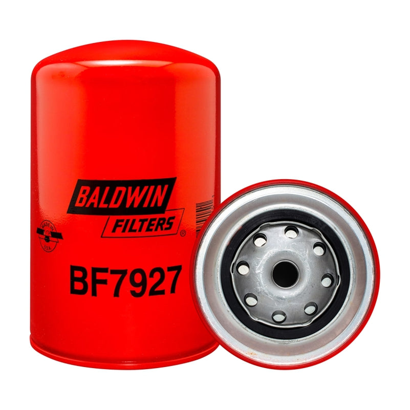 Filtro combustible sellado industrial BF7927 con purga marca BALDWIN, para IVECO STRALIS. Equivalencias: 33744 - P763395 - FF5471