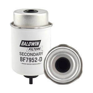 Filtro combustible sellado industrial BF7952-D  marca BALDWIN, para JOHN DEERE/CATERPILLAR. Equivalencias: RE522868 - 33739 - P551424