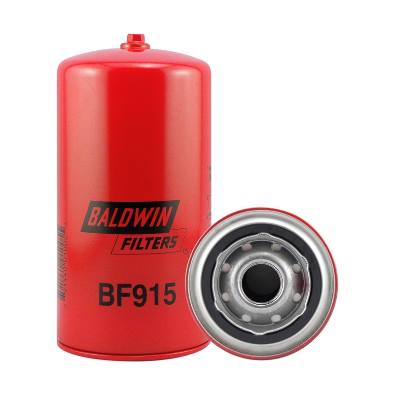 Filtro combustible sellado industrial BF915 para usar con base FB1307 BALDWIN. Equivalencias: P551915 - 24348 - FF5011