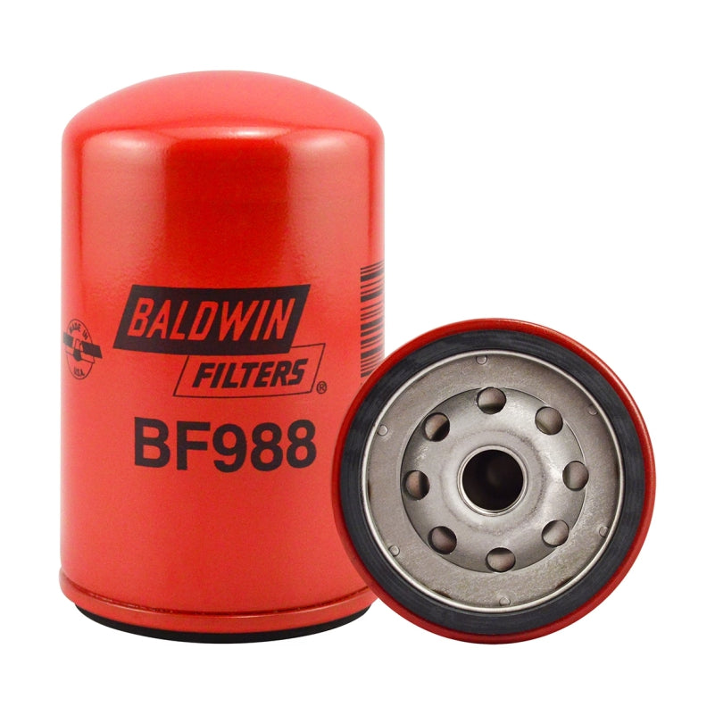 Filtro combustible sellado industrial BF988  marca BALDWIN, para FORD CARGO/IVECO/CUMMINS. Equivalencia: 33358 - WP4102 - P553004