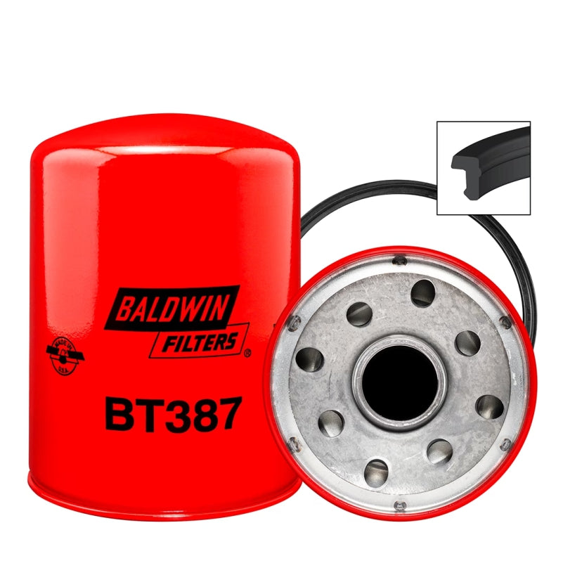 Filtro aceite hidráulico sellado BT387 marca BALDWIN, para JOHN DEERE ...