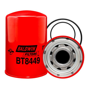 Filtro aceite hidráulico sellado BT8449 marca BALDWIN, para CATERPILLAR. Equivalencias: P165243 - HF6160 - 51422