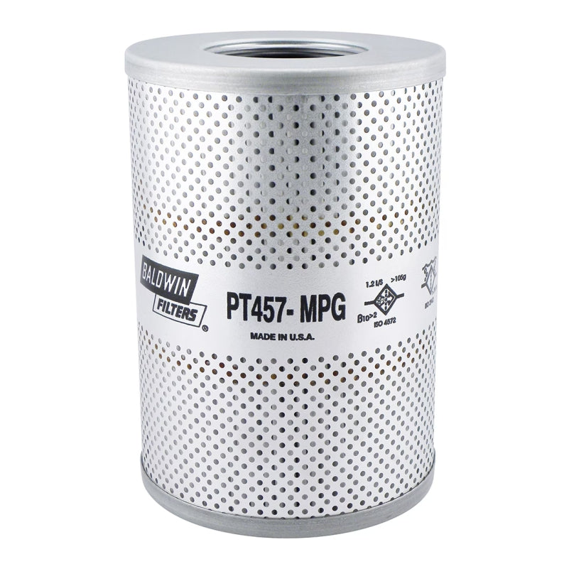 Filtro aceite elemento industrial PT457-MPG  marca BALDWIN, para JOHN DEERE. Equivalencias: 51855