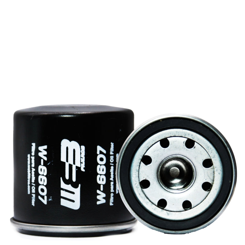 Filtro aceite automotriz W-6607 marca WEB, para FORD LASER. Equivalenc ...