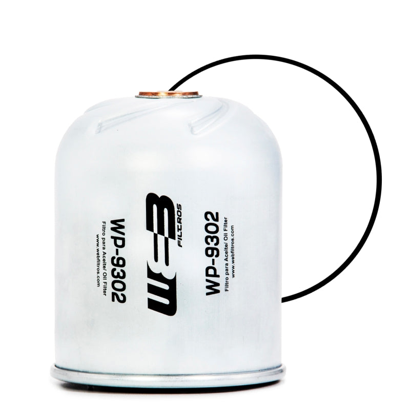 Filtro de ACEITE ELEMENTO CENTRIFUGO, WP-9302, marca WEB. Para MACK/RENAULT. Equivalencias: 236GB245M/8514093/BC7173/57117/P550287/CS41005