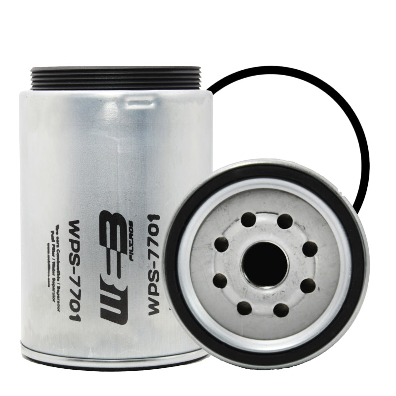 Filtro Combustible Sellado Industrial WPS-7701 separador de agua marca WEB, para IVECO STRALIS. Equivalencia: 33788 - FS90MB - P550747